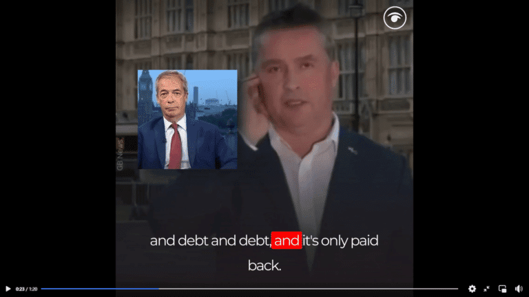 Nigel Farage cannot end interview fast enough