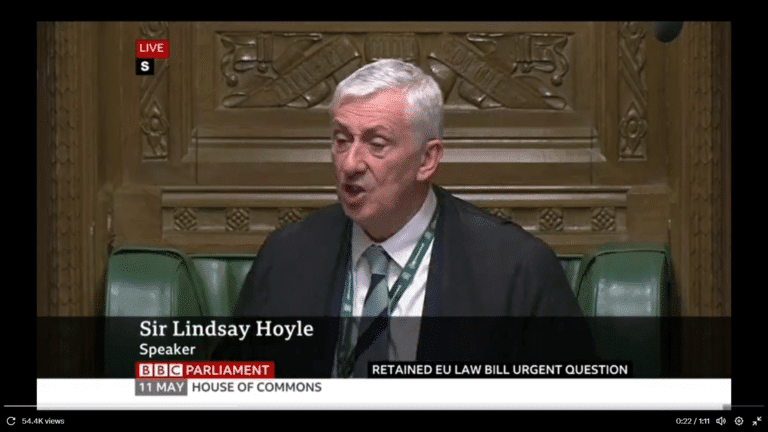 Diane Abbott is too polite. Lindsay Hoyle’s excuse was a lie