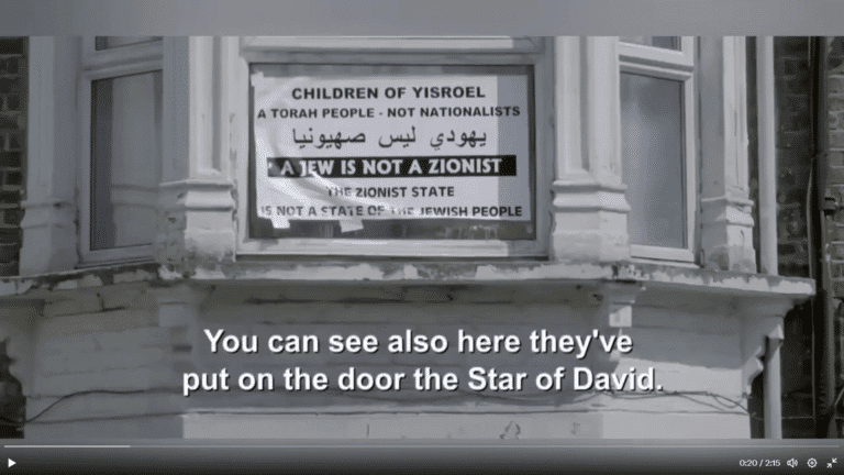 Jews admit Israeli state founded on sin and must be returned to Palestinians
