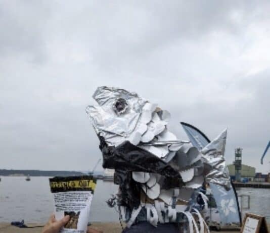 Environmental Campaigners Demonstrate at Poole Quay – ‘We Cannot Trust Perenco with Our Precious Poole Harbour’