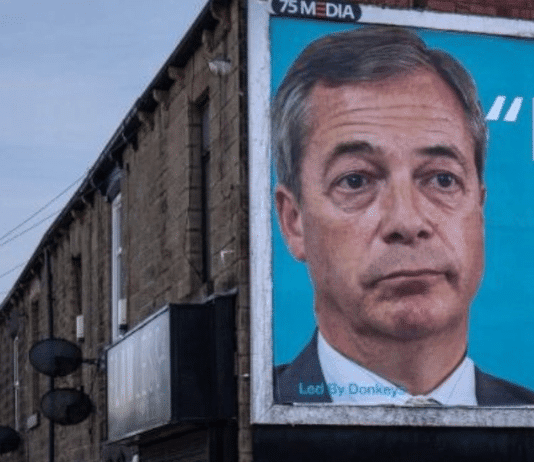 F*** off Farage and take your bigoted snowflakes with you