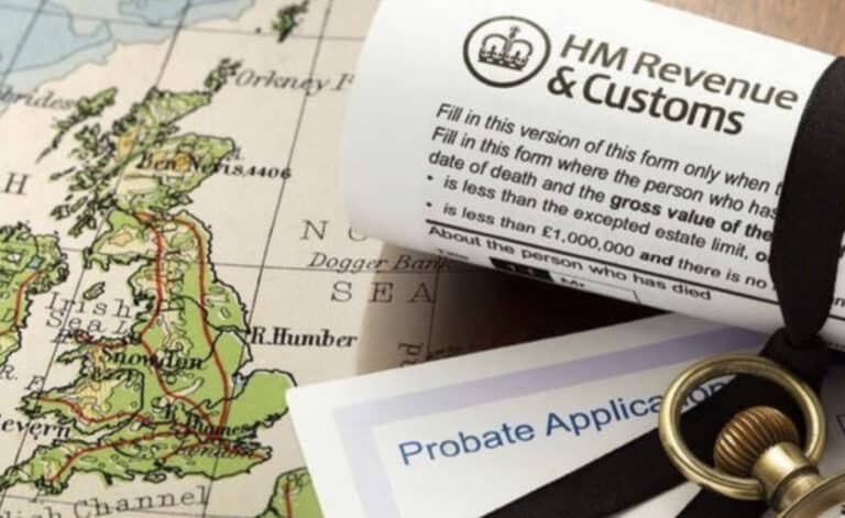 What percentage of the UK population can afford to pay inheritance tax?