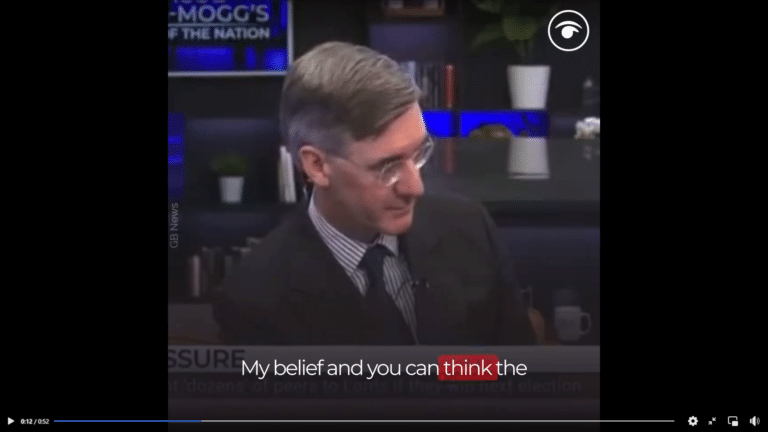 Loose lips sink ships Jacob Rees-Mogg