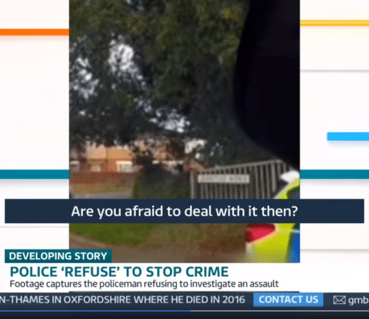 Tory minister: “Police across the country are doing a fantastic job.” Then this happened