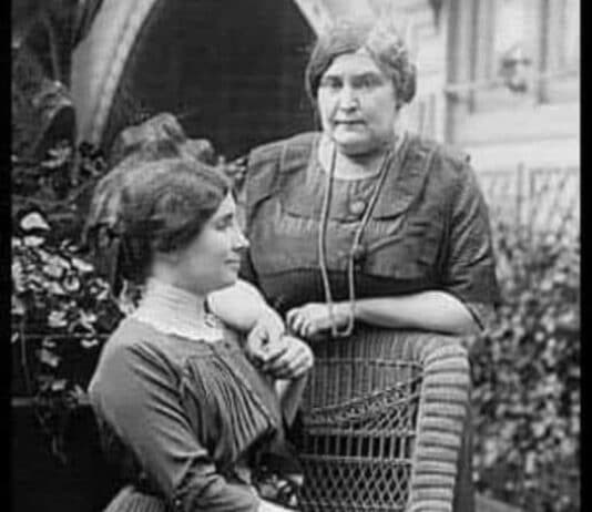 Anne Sullivan and Helen Keller