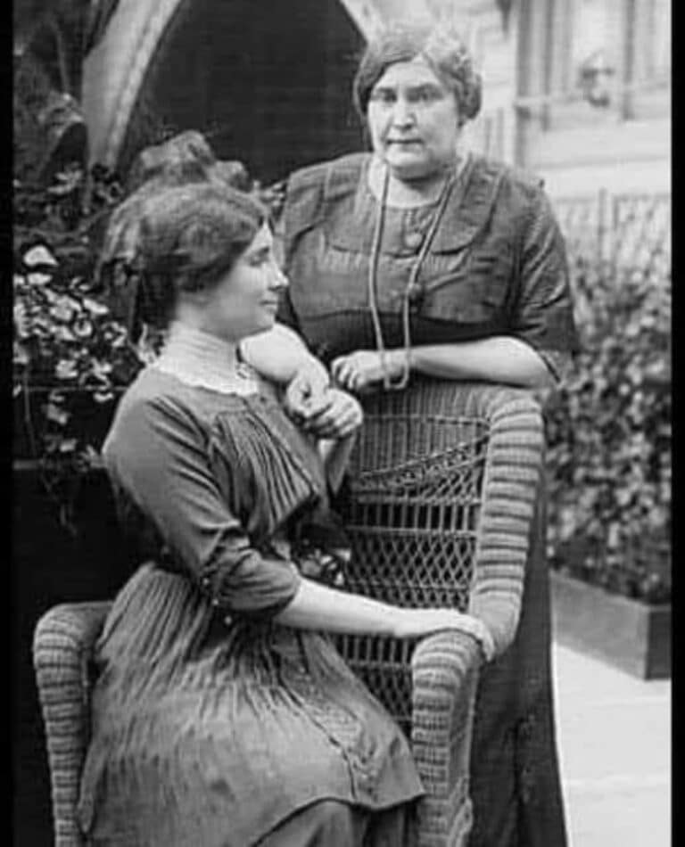 Anne Sullivan and Helen Keller