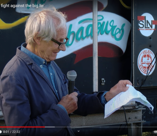 Ken Loach: We must fight the Big Lie
