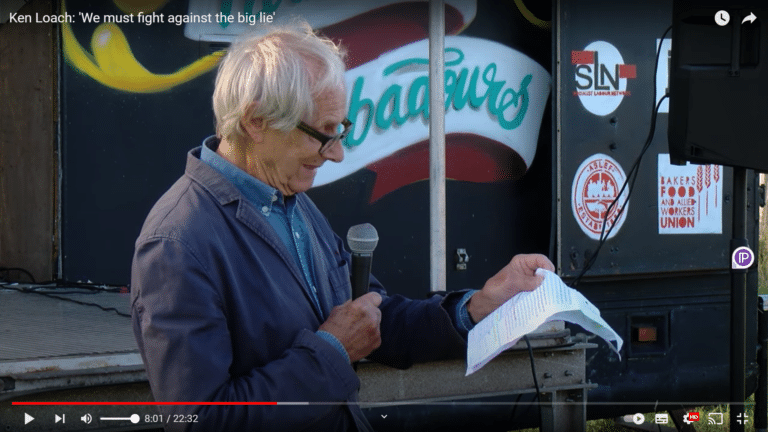 Ken Loach: We must fight the Big Lie
