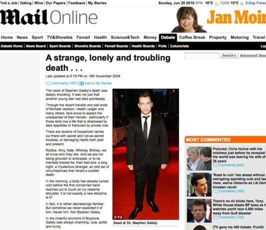 The Daily Mail’s Jan Moir