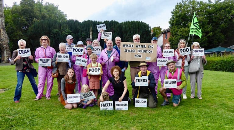 Wimborne’s First Ever Human Poo Chain