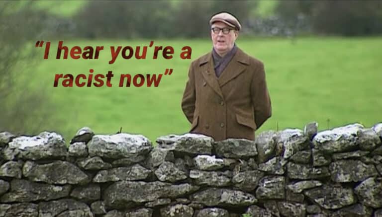 When Father Ted predicted the racists in the ‘No to the Barge’ group