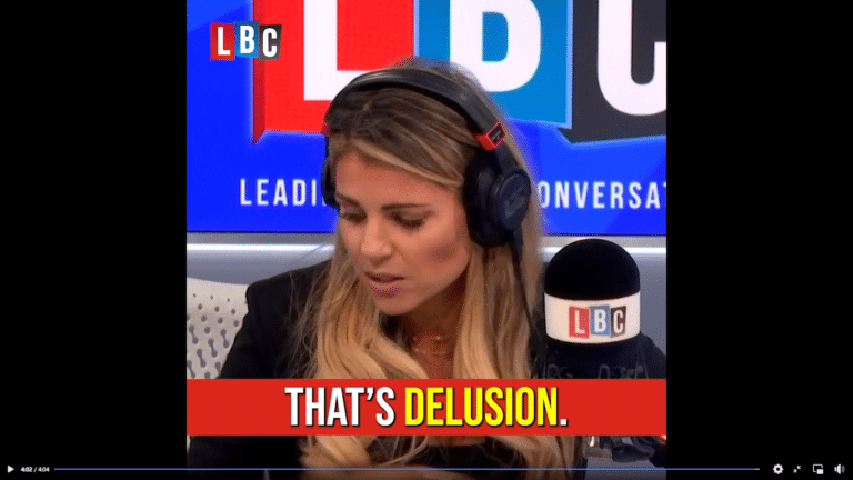 Caller exemplifies why the right wing are in such a mess