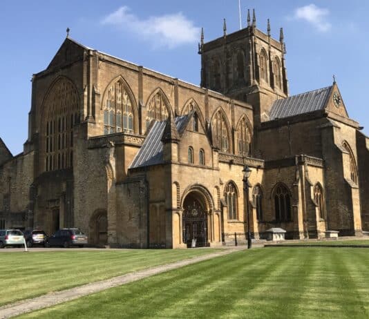 Burglars steal from Sherborne Abbey