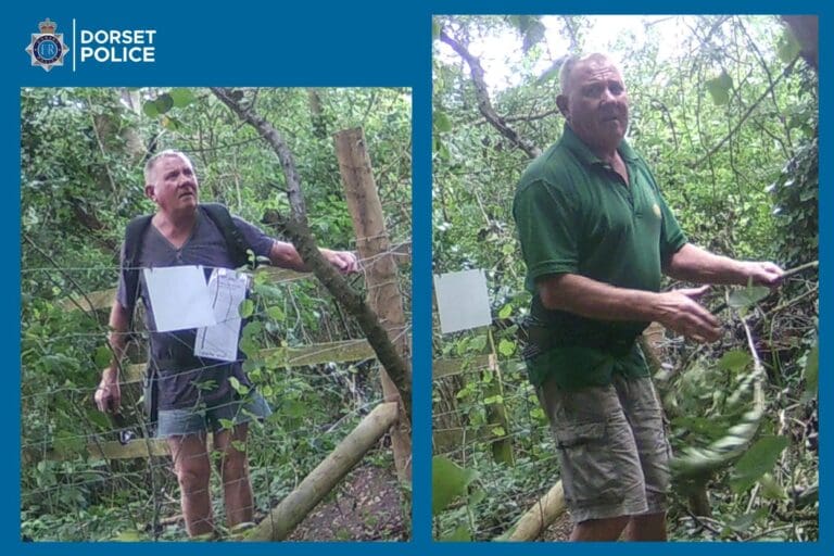 Man sought following criminal damage in Wimborne