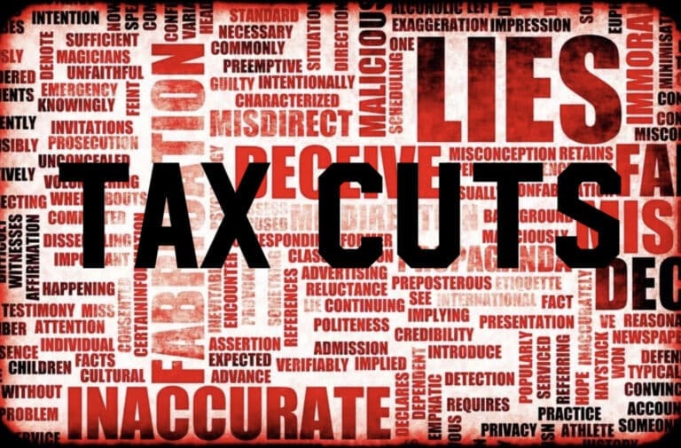 ‘Tax cuts’ is a euphemism for ‘**** the majority’