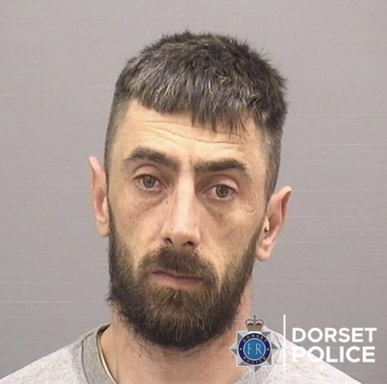 A man who robbed a Wimborne store at knifepoint has been jailed