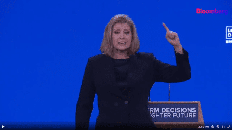 Penny Mordaunt’s conference speech takes on a whole new context