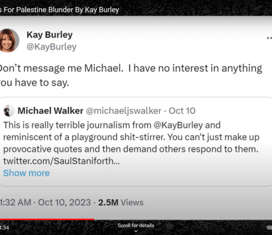Will Kay Burley apologise for spreading fake news?