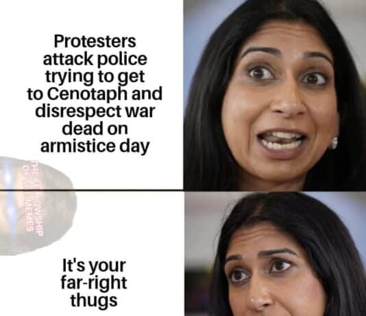 Braverman’s position untenable as far right fascists go on rampage in London