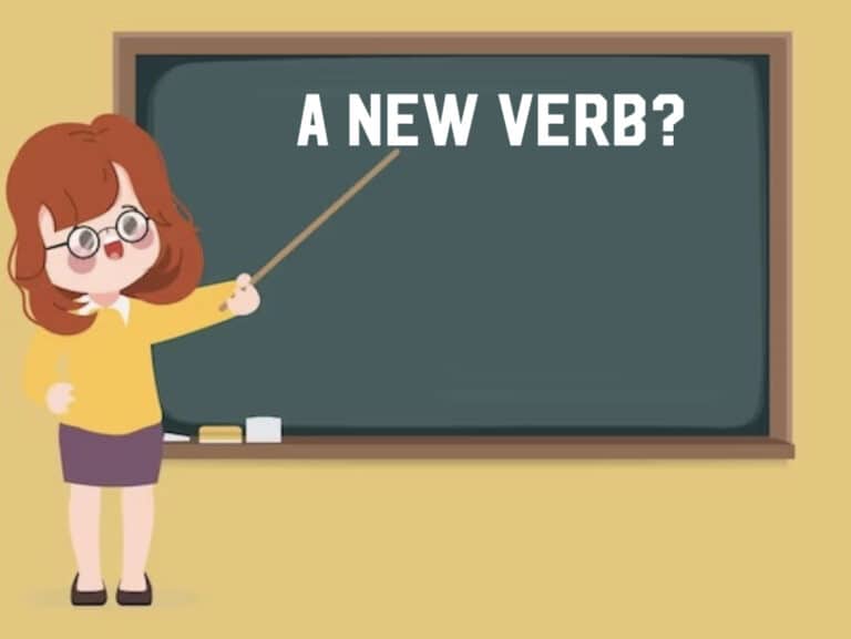 A new verb for common usage