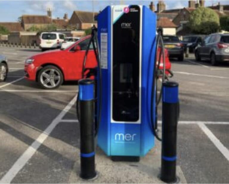 New electric vehicle charge point goes live in Wareham