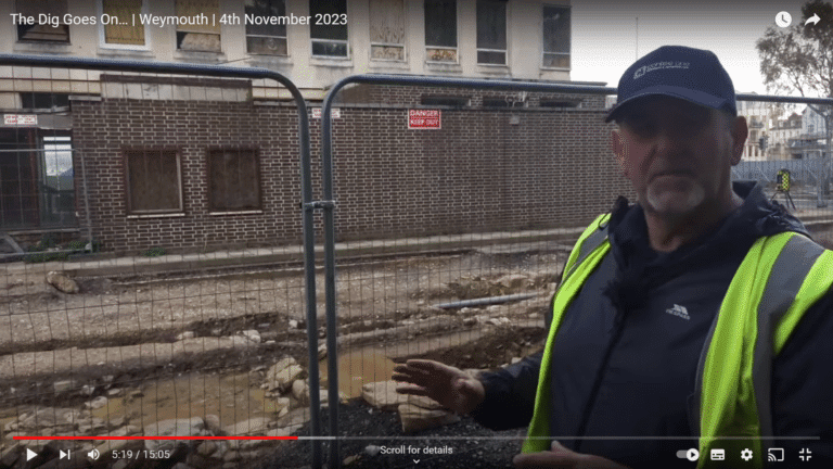 History uncovered at North Quay Weymouth