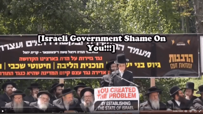 Jewish boy reveals that Israel has become a fascist state