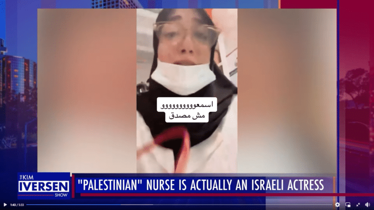 Israeli actress pretends to be Palestinian nurse as Israel ramps up fake news