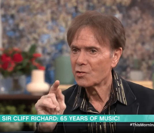 Cliff Richard reveals how vile he is