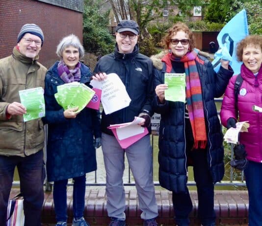 Wimborne Activists Read Aloud For The Planet