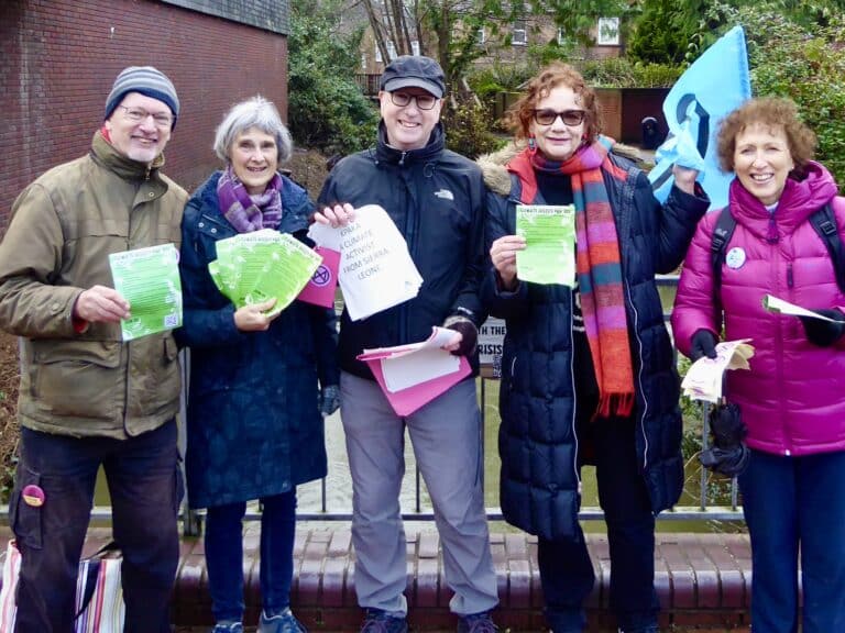 Wimborne Activists Read Aloud For The Planet