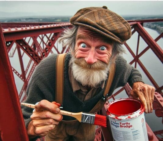 Strange things falling from Forth Bridge: Mystery cleared up