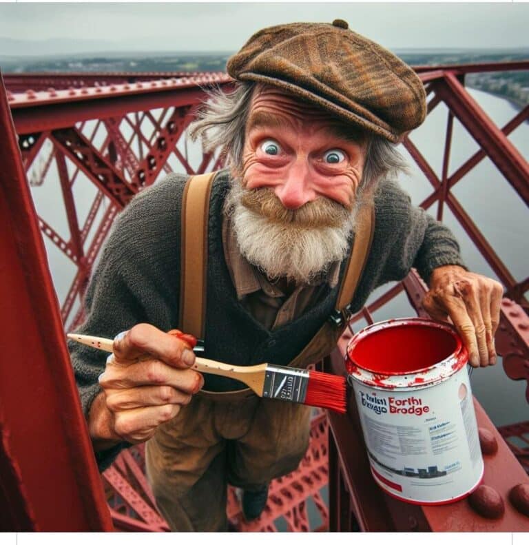 Strange things falling from Forth Bridge: Mystery cleared up