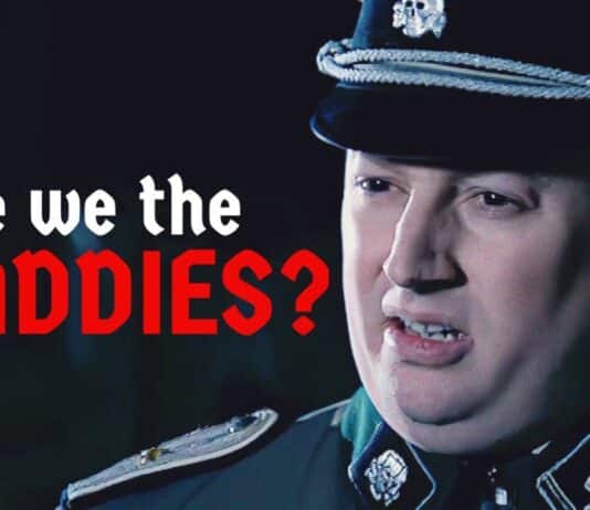 If you side with the genocidal apartheid Zionists, you are “the baddies”