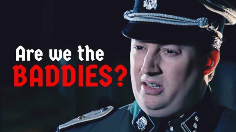 If you side with the genocidal apartheid Zionists, you are “the baddies”