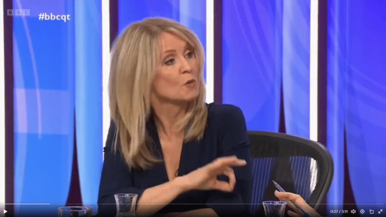 Esther McVey explains her role as Minister for Funny Walks