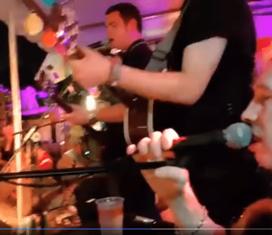 Little seen video of Shane MacGowan and Cronin singing Pogues and Clash songs in 2017