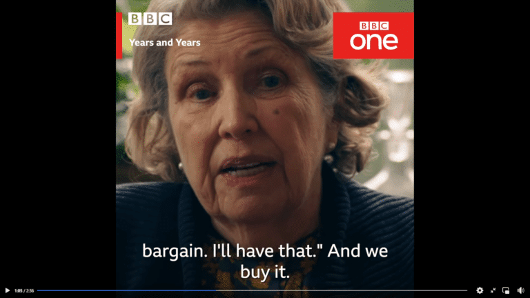 A message to us all from Muriel Deacon