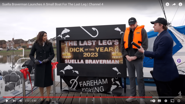 Suella Braverman: “That’s going to go viral now”. It sure is