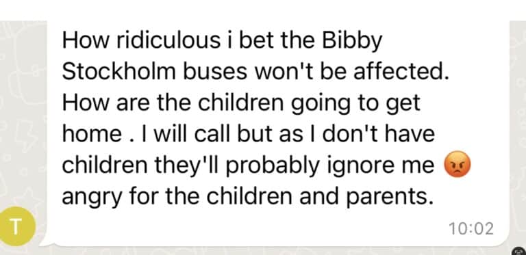 X53 Cut – Perhaps Copying the Bibby Stockholm Bus is a Good Idea?