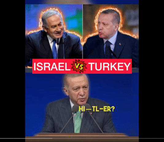 Turkish president compares Netanyahu to Hitler