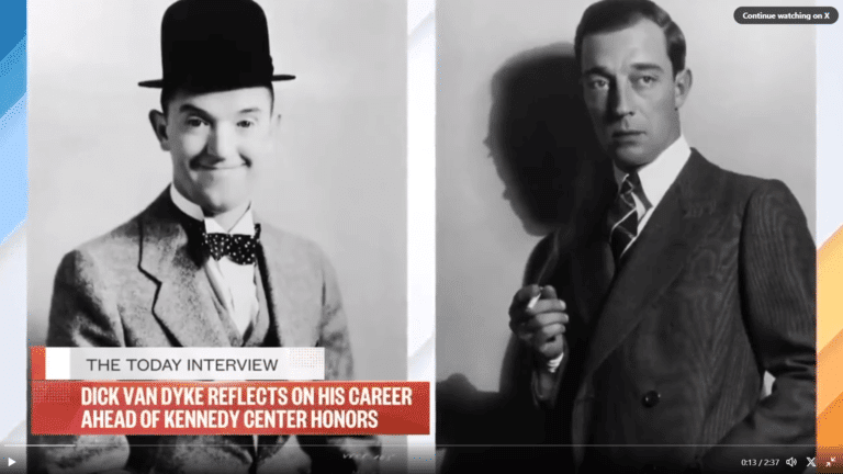 Dick Van Dyke on doing the eulogies for Stan Laurel and Buster Keaton
