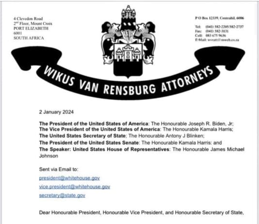 South African lawyers to go after USA for their ‘blind support of Zionism’