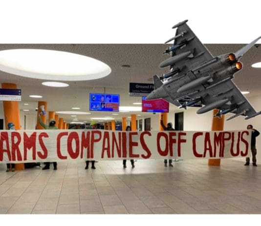 Universities and arms companies are getting into bed together