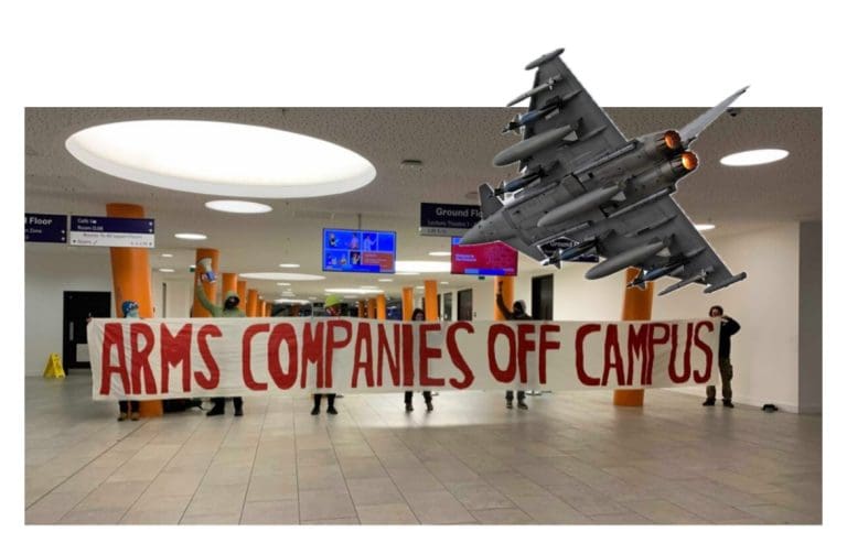 Universities and arms companies are getting into bed together