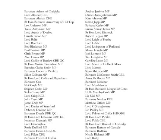 These MP’s and Peers should apologise to David Miller following court case outcome