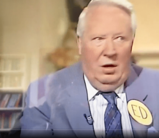 Is this the moment that Barry Humphries exposed Ted Heath?