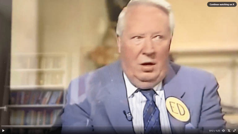 Is this the moment that Barry Humphries exposed Ted Heath?