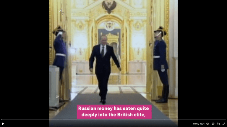 Tory party being funded by Russia