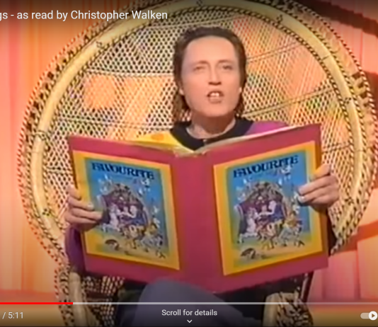 Christopher Walken reads ‘The Three Little Pigs’